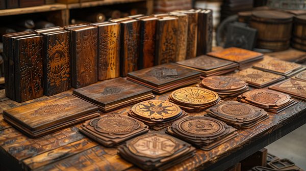 Personnalisez avec style : produits en bois gravure laser