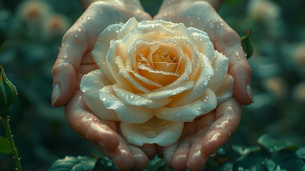 Signification de la rose blanche dans les cérémonies